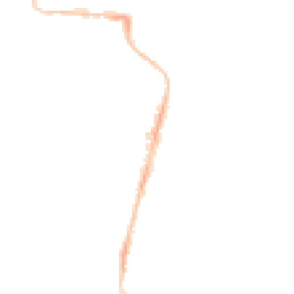 Night-time road noise heatmap for NE2 2AN
