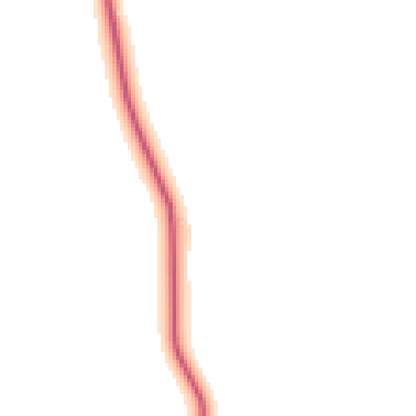 Daytime road noise heatmap for NE20 0AN