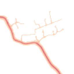Daytime road noise heatmap for NE20 0BN