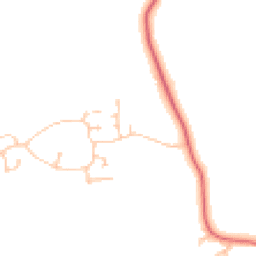 Daytime road noise heatmap for NE20 0BS