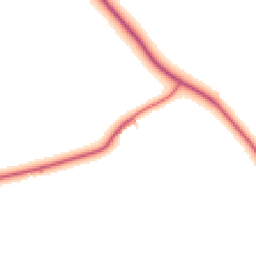 Daytime road noise heatmap for NE20 0DD