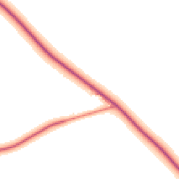 Daytime road noise heatmap for NE20 0DG