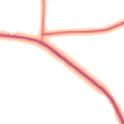 Daytime road noise heatmap for NE20 0DP