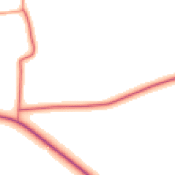 Daytime road noise heatmap for NE20 0DR