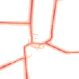 Daytime road noise heatmap for NE20 0EH