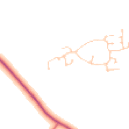 Daytime road noise heatmap for NE20 0FH