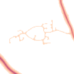 Daytime road noise heatmap for NE20 0FN