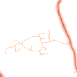 Daytime road noise heatmap for NE20 0FU