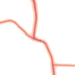 Daytime road noise heatmap for NE20 0JH