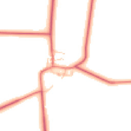Daytime road noise heatmap for NE20 0RP