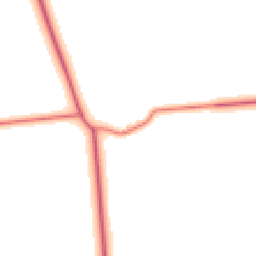 Daytime road noise heatmap for NE20 0RQ