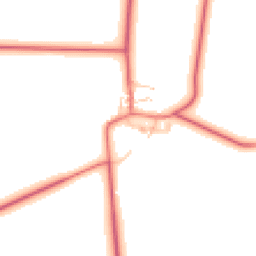 Daytime road noise heatmap for NE20 0RR