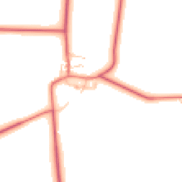 Daytime road noise heatmap for NE20 0TF