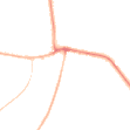 Night-time road noise heatmap for NE20 9EG