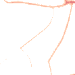 Night-time road noise heatmap for NE20 9PD