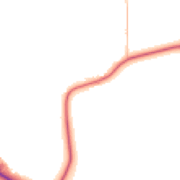 Daytime road noise heatmap for NE20 9TY