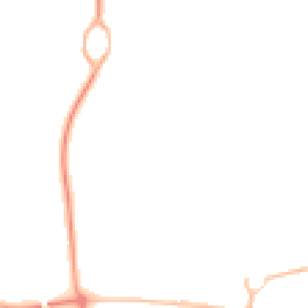 Night-time road noise heatmap for NE23 1AN