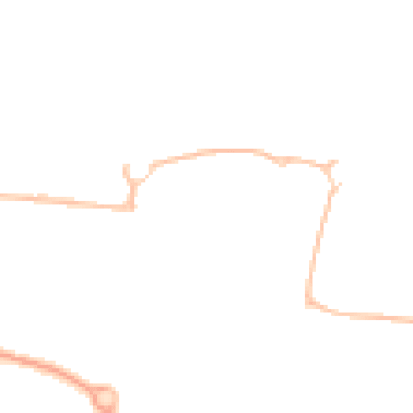 Night-time road noise heatmap for NE23 1DP