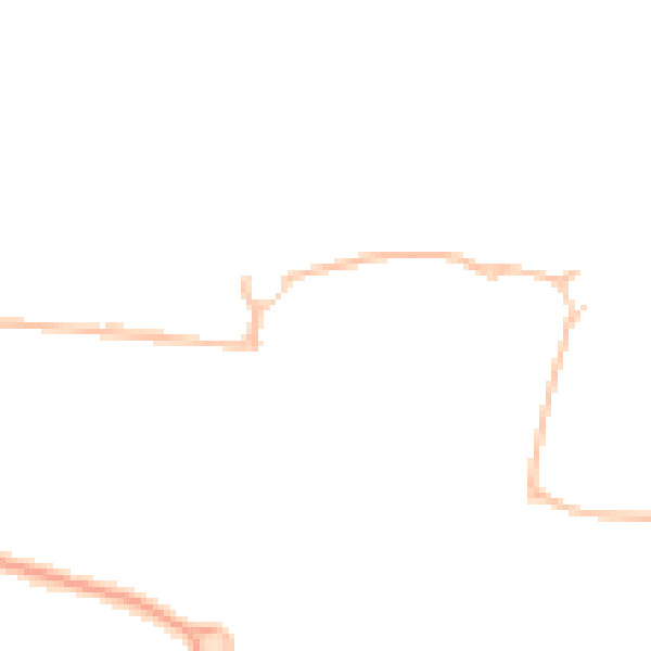 Night-time road noise heatmap for NE23 1DQ