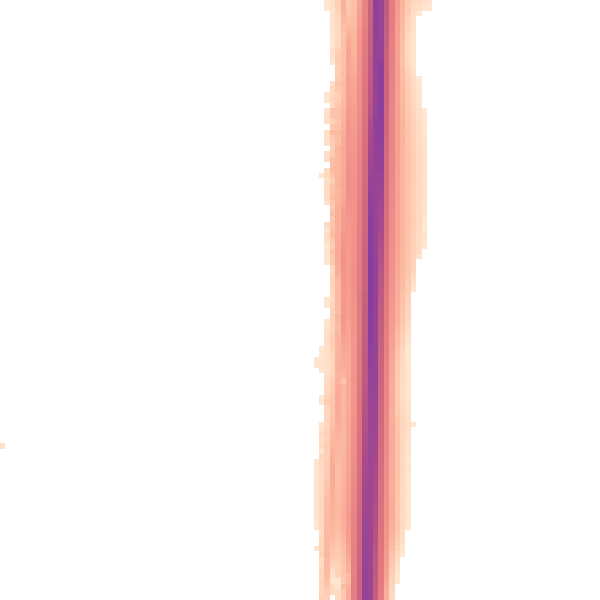 Night-time road noise heatmap for NE23 2FA