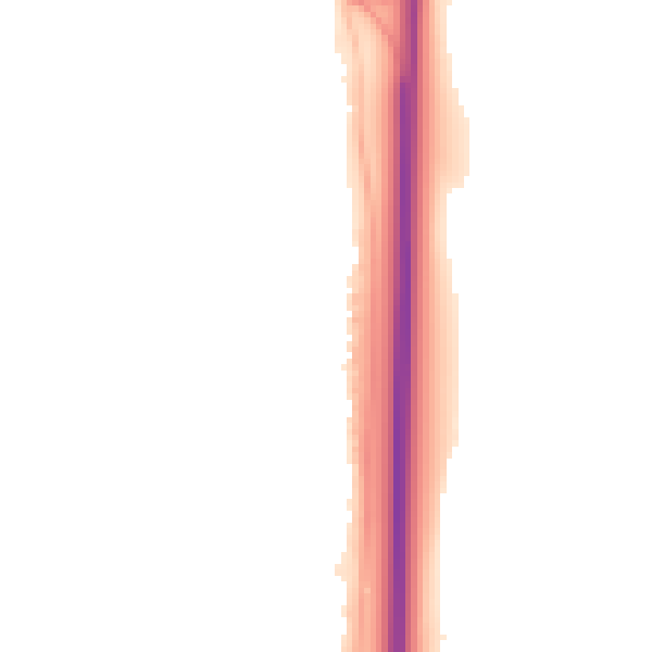 Night-time road noise heatmap for NE23 2GB