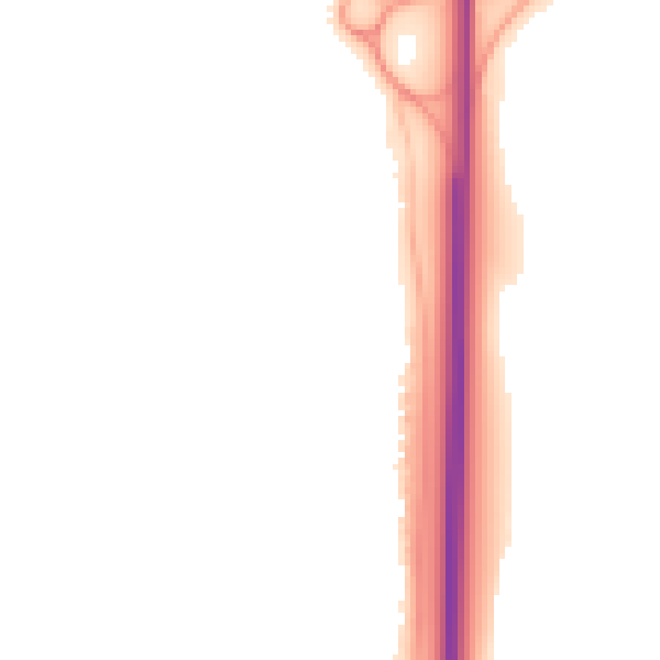 Night-time road noise heatmap for NE23 2SB