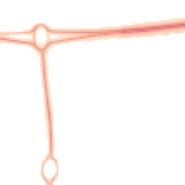 Night-time road noise heatmap for NE23 3YR