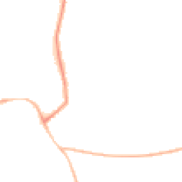 Night-time road noise heatmap for NE23 7AF