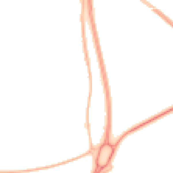 Night-time road noise heatmap for NE23 7AY