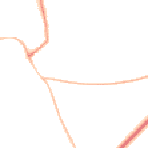 Night-time road noise heatmap for NE23 7DJ