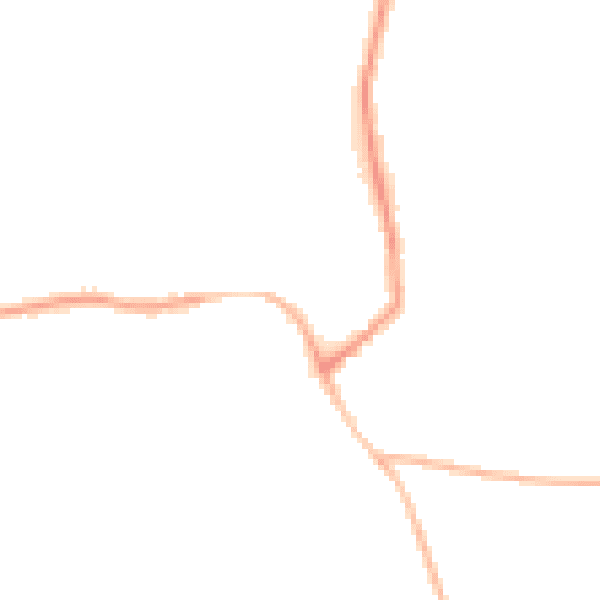 Night-time road noise heatmap for NE23 7FJ