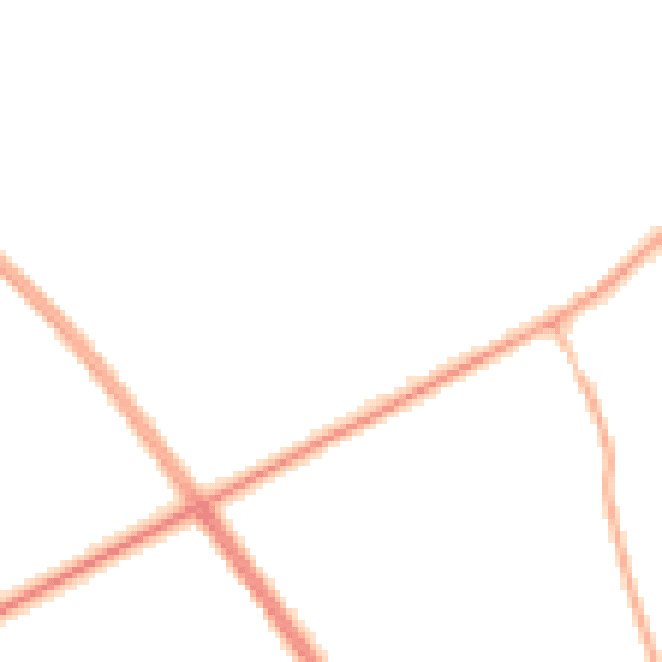 Night-time road noise heatmap for NE23 7LW
