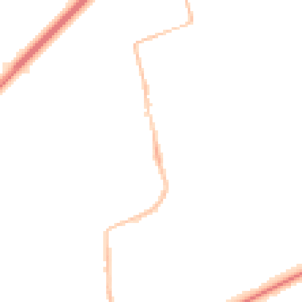 Night-time road noise heatmap for NE23 7NQ