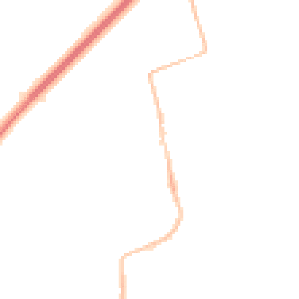 Night-time road noise heatmap for NE23 7NX