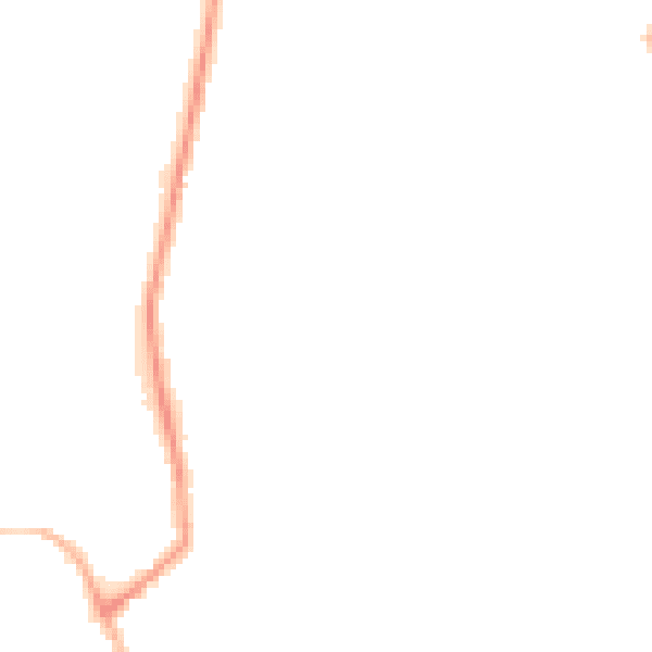 Night-time road noise heatmap for NE23 7RJ