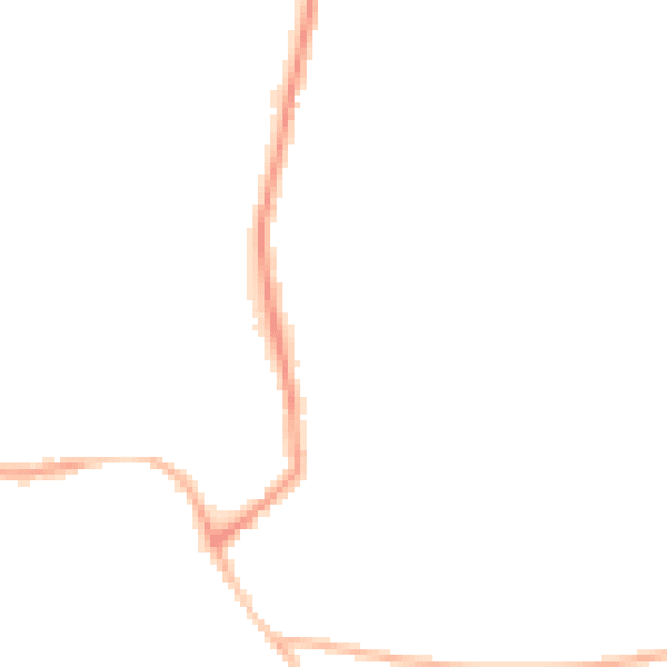 Night-time road noise heatmap for NE23 7UB