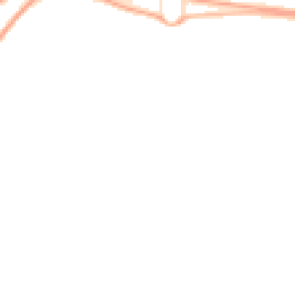 Night-time road noise heatmap for NE23 8FH