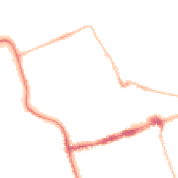 Night-time road noise heatmap for NE24 1HE