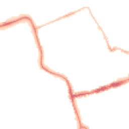 Night-time road noise heatmap for NE24 1JG