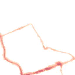 Night-time road noise heatmap for NE24 1LL