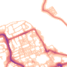 Daytime road noise heatmap for NE24 1NF