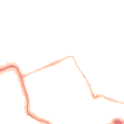 Night-time road noise heatmap for NE24 1NT