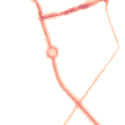Night-time road noise heatmap for NE24 2RZ
