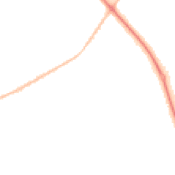Night-time road noise heatmap for NE24 3TP