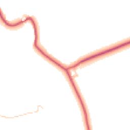 Daytime road noise heatmap for NE24 4HB