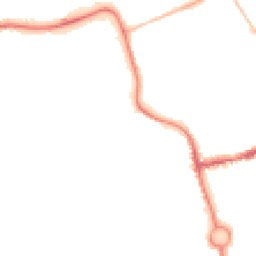 Night-time road noise heatmap for NE24 5BW