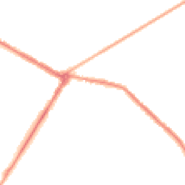 Night-time road noise heatmap for NE25 0AJ