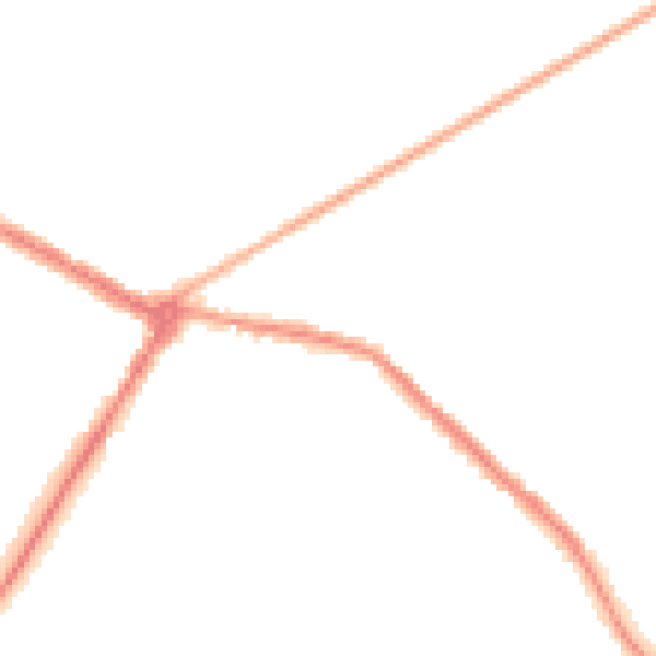Night-time road noise heatmap for NE25 0AP