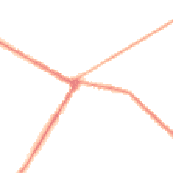 Night-time road noise heatmap for NE25 0AQ