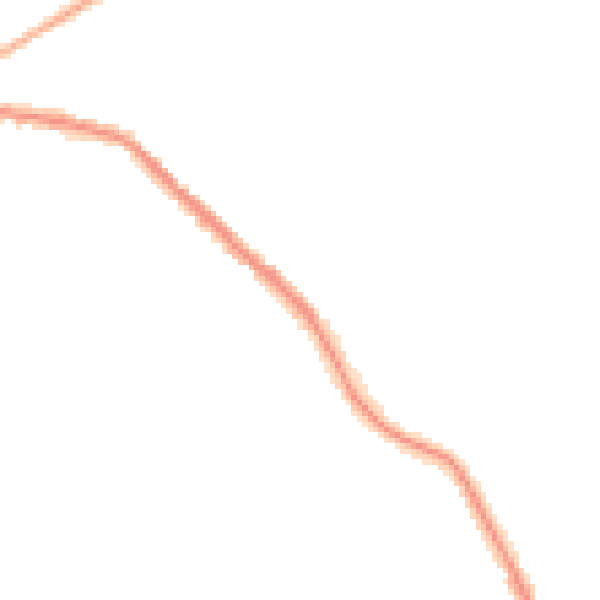 Night-time road noise heatmap for NE25 0BE